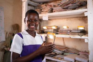 Fabriola borrows a light from the Light Library