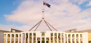 Australia's House of Parliament in Canberra, ACT.